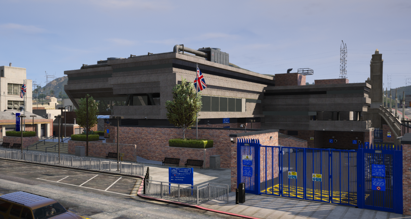Sinner Street Police Station exterior