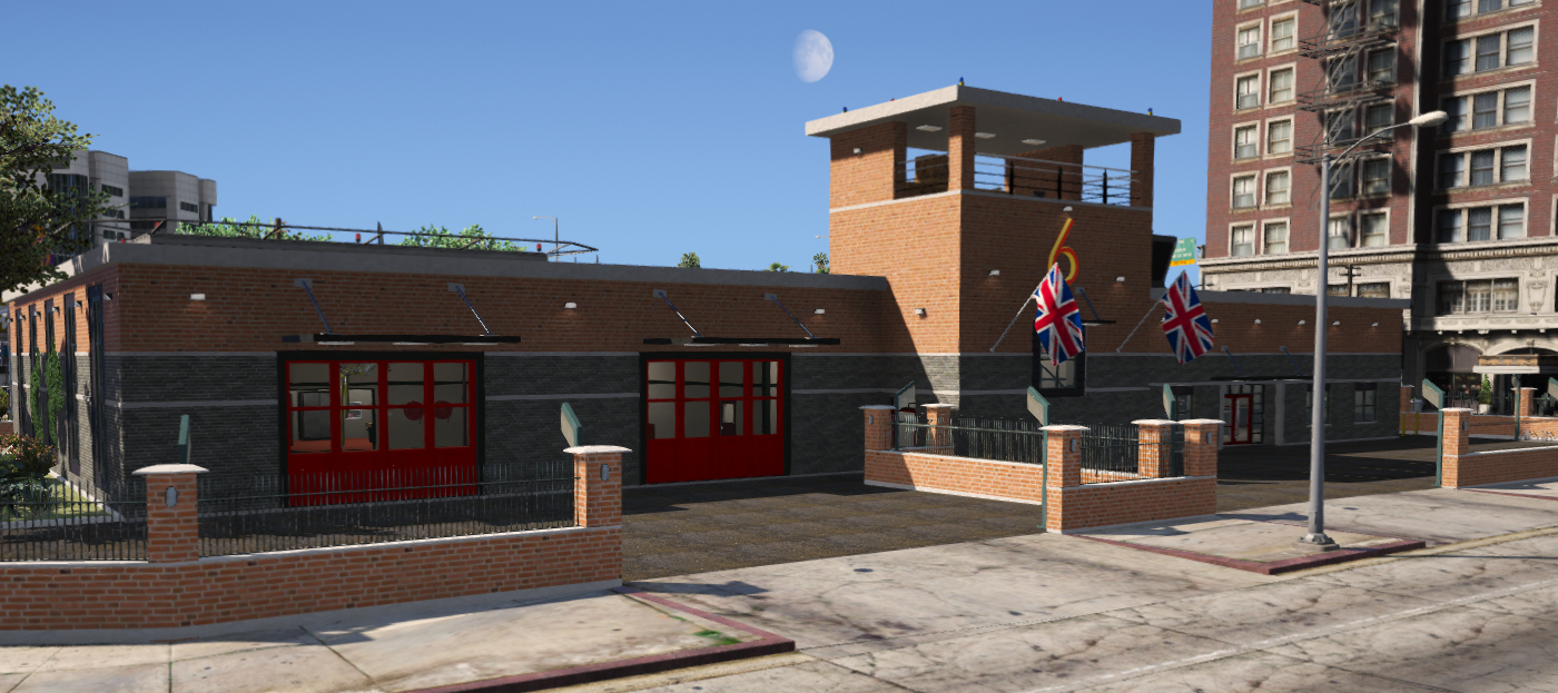 Vespucci Blvd Fire Station exterior